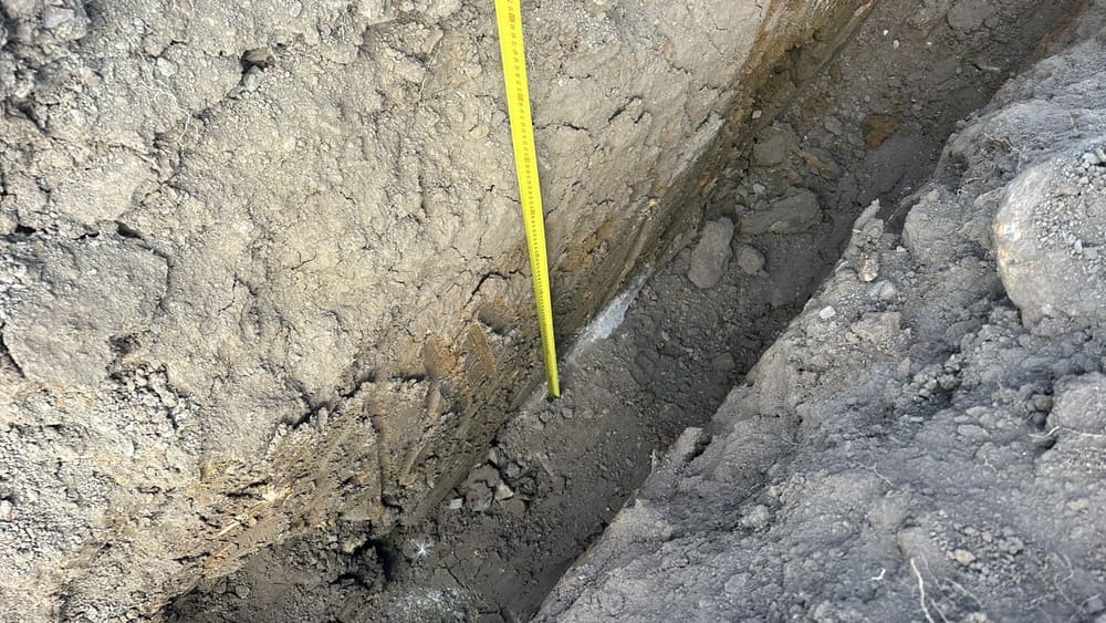 Depth of piers type 2, recorded during a bored pier inspection in Gisborne