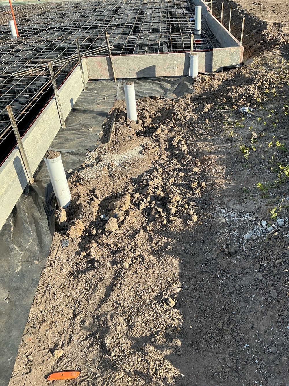 Visally fine, recorded during a slab pre-pour inspection in Morayfield